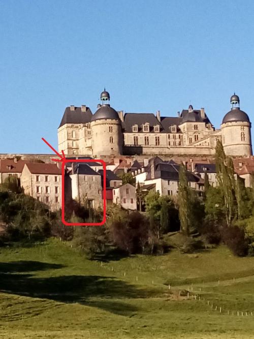 Hautefort Dordogne Freistehend foto